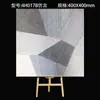 Azulejos de Piedra de Lujo Ligero 400X400 para Cocina, Hotel, Baño, Casa de Huéspedes, Balcón, Antideslizantes, Resistentes al Desgaste, Azulejos Pequeños de Piso para Exportación