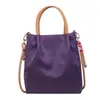 Bolsa de Lona a Cuadros Retro Japonesa 2026 Bolso de Mano para Mujer Bolsa de Viaje Gran Capacidad Bolso de Hombro Simple Casual