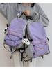 Mochila Nova de Contraste para Exterior Bolsa de Viagem Leve Mochila para Piquenique Montanhismo Bolsa de Estudante Leve