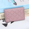 Bolsa Dobrável para Passaporte Bordada em Pele de Ovelha Rombos Mulher Nova Moda Capa Protetora de Passaporte de Viagem Carteira de Couro Genuíno Tendência