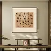Pintura decorativa floral francesa vintage para restaurante, arte de parede personalizada para nichos, pintura suspensa minimalista italiana, pintura de exibição para projetos de hotel