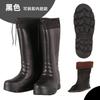 Botas Grandes de Algodón de Invierno Espuma Botas de Lluvia de Algodón para Hombre Botas Cálidas del Noreste Botas Grandes de Algodón Botas de Nieve Impermeables Antideslizantes Botas de Algodón