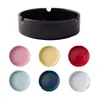 Cerámica sub-luz negro amarillo verde rosa blanco azul simple hogar hotel con cenicero con caja de regalo Producción de logotipo