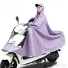 Impermeable Poncho para Vehículo Eléctrico Ampliado y Engrosado Motocicleta Doble Individual Masculino y Femenino Ciclismo Impermeable Cubrimiento Completo del Cuerpo Pies