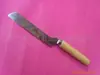 Suministro F-001Ab Cuchillo para Queso con Mango de Madera, Cuchillo para Mantequilla, Cuchillo para Queso