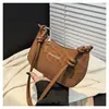 Bolso Elegante y Sencillo 2026 Nuevo Casual para Viajar Color Sólido Bolso de Mano Elegante Bolso Cruzado para el Hombro para Mujer