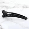 Nuevo Pinza para el Cabello Negra Más Vendida, Estilo Simple, Pinza Puntiaguda Clásica Versátil, Pinza de Pico de Pato Creativa para Peinar el Cabello al por Mayor