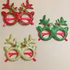 Nuevas gafas decorativas navideñas para adultos y niños, regalo de Navidad, suministros para fiestas, marcos de gafas creativos, venta al por mayor