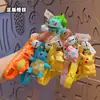 Colgante Llavero Original de Pokemon Muñeco de Dibujos Animados Lindo de Pikachu Colgante para Llavero de Coche de Pareja Venta al por Mayor