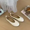 Zapatos Retro de Abuela para Mujer 2026 Primavera/Verano Nuevos Versátiles de Boca Baja Zapatos de Salón Estilo Japonés de Suela Plana Mocasines Slip-on Zapatos de Frijol