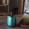 Pequeño Recipiente Universal Pequeño para Té Mini Recipiente Portátil para Té Recipiente para Té Mini Sellado Metálico Caja de Lata Portátil