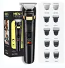 Cortapelos Eléctrico Multifuncional Recortador de Vello Nasal Cabeza de Aceite Esculpido Pantalla Digital LED Cortapelos Eléctrico Doméstico