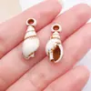 Conchas de Vieiras Imitação, Conchas de Caracol, Estrelas do Mar Temáticas do Oceano, Charms de Bolsa Acrílicos DIY Transfronteiriços, Acessórios, Colares, Brincos, Chaveiros