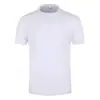 Camiseta de manga corta con cuello redondo, de malla de nylon tipo mariposa, tecnología de secado rápido y tacto frío, transpirable y cómoda, unisex, con bordado estampado