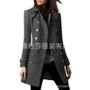 AliExpress em estoque estação independente pedido popular outono e inverno 2023 casaco feminino de lã Amazon eBay casaco de menina wish