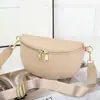 Bolsa Sela Moda Vintage Couro Genuíno Casual Design Estilo Coreano Bolsa de Ombro Versátil Simples Bolsa de Peito Tendência Bolsa Transversal para Mulheres