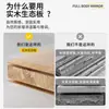 Espejo de Vestir con Tablero Perforado de Madera Maciza, Espejo de Cuerpo Entero Oculto, Deslizante, Uso Doméstico, Cerrable, Montado en Pared, Espejo para Recibidor
