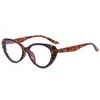 Gafas Anti-Luz Azul con Forma de Ojo de Gato con Diseño de Grano de Arroz Vintage para Mujer, Aspecto Natural, Hace que la Cara Parezca Más Pequeña, Gafas con Montura para Miopía