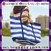 Personalizado PP plástico transparente tecido de compras bolsa supermercado movendo dobrável portátil saco tecido portátil