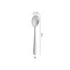 Cuchara para condimentar de acero inoxidable 304, minicuchara dorada para postre, cuchara para café, cuchara para helado, cuchara para miel, cuchara para mezclar de mango largo