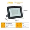 Luz de proyección LED 50W100W200W luz de proyección LED exterior impermeable reflector grande favorablemente transfronterizo