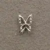 Corazón de Cuervo Lazo 3D Retro Metal Accesorios para Uñas Aleación Mariposa Mini Hueca Decoraciones de Pedrería para Uñas