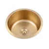 Acero Inoxidable 304 Engrosado Hecho a Mano Lavabo de Inodoro Baño Sobre y Debajo del Mostrador Lavamanos Al Por Mayor