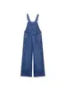 Explosões transfronteiriças do AliExpress comércio exterior atacado feminino 2024 novo macacão longo jeans
