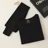 Conjunto Térmico de Roupa Íntima Slimming Sem Costura Modal Novo 2026 para Mulheres, Fino e Quente, Disponível para Atacado