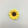 Flor artificial flor artificial cabeza de girasol cabeza de girasol decoración para el hogar interior flor falsa flor seca disparo flor de seda