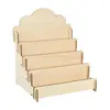 Estante de Almacenamiento para Tarjetas de Felicitación y Postal de Madera Transfronterizo Vitrina de Escritorio Estante de Almacenamiento Simple de Madera para Uso Doméstico Manualidad Artística