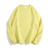 Sudadera de Algodón de Doble Cara de 300 g Cuello Redondo Pulóver Hombro Caído Corte Holgado Pareja/Padre-Hijo Logotipo Personalizado Manga Larga Moderna Versátil