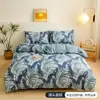 Conjunto de Lençol de Elástico de Quatro Peças Amazon Aliexpress Roupa de Cama capa de edredom de penas Têxtil para Casa Fabricante Comércio Exterior Atacado Estilo de Lençol de Elástico