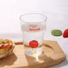Novo Copo de Água Simples de Vidro para Estudantes, Copo de Água de Aparência Elegante, Copo Portátil de Silicone para Escritório Atacado