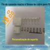 Conector macho e fêmea YL espaçamento de 4,5 conector terminal macho e fêmea + carcaça de borracha macho e fêmea 2p/4/-20p