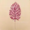 Ramas y Hojas de Árbol de Hoja de Oro Artificial Navideño Transfronterizo, Piezas de Decoración para Árbol de Navidad, Accesorios Decorativos DIY, Realista y Exquisito