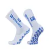 Meias esportivas de futebol masculinas antiderrapantes de cano médio com sola atoalhada, meias absorventes de suor, atacado de fábrica
