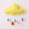 Nubes estrellas gotas de agua adornos Decoración Día del Niño accesorios para carpas infantiles adornos colgantes para pasillo de jardín de infantes