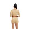 Sujetador Deportivo Yoga Sin Aros a Prueba de Golpes para Correr para Mujer Ajustable Color Sólido Top de Fitness