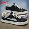 Tenis blancos para hombre de arrastre, nuevos zapatos de lona de primavera 2026, zapatillas casuales de entrenamiento alemanas, tenis deportivos para hombre