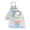 Moda Bolso de Cuero Llavero Monedero Colgante Lindo Dibujo Animado Sanrio Bolso Pequeño Colgante para Coche Pequeño Regalo Venta al por Mayor