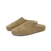 Estilo holgado y perezoso mocasines Birkenstock de gamuza sin cordones de punta cerrada estilo old money mules pantuflas unisex