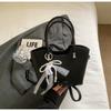 Bolso Tote Retro Transfronterizo para Viajero Nuevo Estilo Coreano Moda Bolso de Hombro de Gran Capacidad Textura Simple Cesta de Verduras