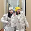 Jaqueta Puffer Lulu de Alta Qualidade Putian Jaqueta Puffer de Cinco Grades Nuvem de Três Grades Casaco Feminino Puffer de Três Grades