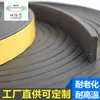 Fabricantes tira de caucho EPDM expandido tipo I plana autoadhesiva tira de sellado para gabinetes mecánicos y eléctricos caja estática