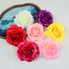 Flor de rosa gema tela de seda pared grande de rosas con flores accesorios de boda flores decorativas floristería mayorista cesta de flores arreglo floral