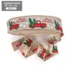 Cintas de Navidad, Cintas de Lino Imitación, Cintas de Satén, Envoltura de Regalos de Navidad, Accesorios para Lazos, Cintas Decorativas, Al por Mayor Listos