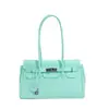 Bolsa Pequeña Jelly Horizontal Mismo Estilo Kiikii 2026 Verano Nuevo Bolso de Hombro PVC Gran Capacidad Debajo del Brazo Bolso para Mujer