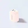 Cargador Rápido de Baja Temperatura Redondo Pequeño de Nitruro de Galio Adecuado para Huawei Apple Head Carga Súper Rápida de Nitruro de Galio