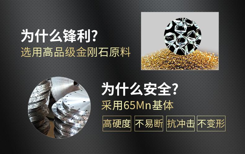 350大理石锯片基体